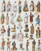 Costumes From All Over The African Continent At The Beginning Of The 20Th Century. From Enciclopedia Ilustrada Segu PosterPrint - Item # VARDPI2222049