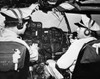 Pilot and a co-pilot preparing for take off Poster Print - Item # VARSAL25525927