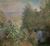 Little Corner of the Garden  Claude Monet  Oil on canvas  Pushkin Museum of Fine Arts  Moscow Poster Print - Item # VARSAL261192