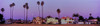 View of houses at dusk, Santa Barbara, California, USA Poster Print - Item # VARPPI164953