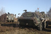 A TPz Fuchs armored personnel carrier of the German Army training for Afghanistan deployment during Exercise Bora at Letzlingen Army Training Center, Germany. Poster Print - Item # VARPSTTZG100027M