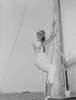 Young attractive woman standing on yacht deck Poster Print - Item # VARSAL255421986