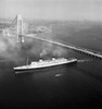 USA  New York City  Cruise ship passing under Verrazano-Narrows Bridge Poster Print - Item # VARSAL2551777