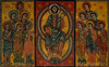 Christ and the Twelve Apostles by artist unknown   c. 1100   Barcelona   Museu Nacional d'Art de Catalunya Poster Print - Item # VARSAL11582435