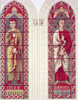 Prophets  The Hosea And Daniel  13th Century  Stained Glass  STAINED GLASS Poster Print - Item # VARSAL9008277