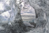 A hole in a coastal iceberg by the atlantic ocean with other icebergs seen through it; iceland PosterPrint - Item # VARDPI2264230