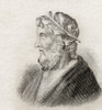 Theocritus. Ancient Greek Bucolic Poet. From Crabb's Historical Dictionary Published 1825. PosterPrint - Item # VARDPI1905769