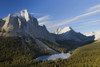 Frozen Elbow Lake; Kananaskis, Alberta, Canada PosterPrint - Item # VARDPI1900979