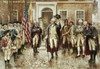 Washington's Farewell to his Officers  Edward Percy Moran Poster Print - Item # VARSAL900126673