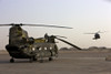 Field maintenance on a CH-47 Chinook, Tikrit, Iraq Poster Print - Item # VARPSTTMO100790M