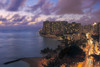 Hawaii, Oahu, Waikiki, View of Waikiki at night. PosterPrint - Item # VARDPI2116184