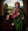 Portrait of Pierre II   Duke of Bourbon with Saint Peter by Jean Hey   Circa 1492-1493   France   Paris   Musee du Louvre Poster Print - Item # VARSAL11582275