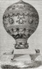 Marquis D'arlande's Balloon Fran?ois Laurent Marquis D'arlande 1742-1809 French Pioneer Of Hot Air Ballooning From The Book Wondeful Balloon Ascents Or The Conquest Of The Skies Published C 1870 PosterPrint - Item # VARDPI1862718