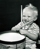 Baby playing drums Poster Print - Item # VARSAL2559562
