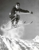 Low angle view of a young man skiing downhill Poster Print - Item # VARSAL25515763