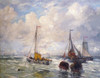 Hauling the Nets  Mesdag   Hendrik Willem Poster Print - Item # VARSAL900134835