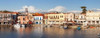 Venetian Harbour  Rethymno  Crete  Greece Poster Print by Panoramic Images (32 x 12) - Item # PPI158450