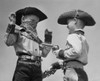 Two boys in cowboy costumes Poster Print - Item # VARSAL25516375