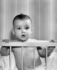 Baby boy in baby bed Poster Print - Item # VARSAL2559634D