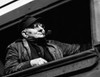 Train conductor leaning out of engine window Poster Print - Item # VARSAL25537201A