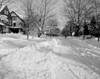 Suburban winter scene Poster Print - Item # VARSAL255424339