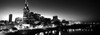 Skylines at night along Cumberland River, Nashville, Tennessee, USA Poster Print - Item # VARPPI172573