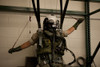 A U.S. Marine training in the virtual parachute trainer Poster Print - Item # VARPSTSTK104378M