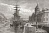 The Custom House, Dublin, Ireland in the 19th century. From Cities of the World, published c.1893. PosterPrint - Item # VARDPI2430718