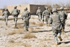 February 17, 2010 - U.S. Army soldiers respond to a small arms attack in Badula Qulp, Helmand province, Afghanistan, during Operation Helmand Spider. Poster Print - Item # VARPSTSTK103460M