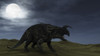Brown Einiosaurus walking across a barren landscape Poster Print - Item # VARPSTKVA600445P