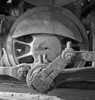 Steam train wheel Poster Print - Item # VARSAL255417864