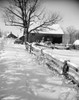 Old farm house in snow Poster Print - Item # VARSAL255423197