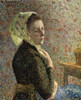 WOMAN WITH GREEN SCARF FEMME AU FICHU VERT Pissarro  Camille 1830 d1903 French Musee d' Orsay  Paris Poster Print - Item # VARSAL11581369