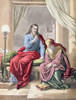 Jesus With The Pharisee Nicodemus. From The Holy Bible Published By William Collins, Sons, & Company In 1869. Chromolithograph By J.M. Kronheim & Co. PosterPrint - Item # VARDPI1872755