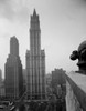 USA  New York State  New York City  Woolworth Building and Transportation building Poster Print - Item # VARSAL255422626