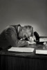 Businessman sleeping on desk in office Poster Print - Item # VARSAL2555321