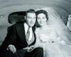 Portrait of newly wed couple in car Poster Print - Item # VARSAL255417203