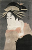 Geisha   Japanese Art  Woodcut Poster Print - Item # VARSAL11582326