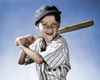 Portrait of boy swinging baseball bat Poster Print - Item # VARSAL25512905A