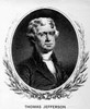 Portrait of Thomas Jefferson   engraving Poster Print - Item # VARSAL2556491