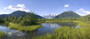 View Of Mendenhall Glacier With Pond And Green Grass In Foreground Juneau Southeast Alaska Summer PosterPrint - Item # VARDPI2105318