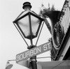 USA  Louisiana  New Orleans  French Quarter  Bourbon Street sign on lamppost Poster Print - Item # VARSAL255424216