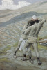 Jacob Wrestleth with an Angel   James J. Tissot   Watercolor  Jewish Museum  New York City Poster Print - Item # VARSAL99949