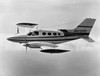 Airplane in flight Poster Print