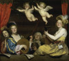 The Concert   1624   Gerrit van Honthorst   Musee du Louvre  Paris Poster Print - Item # VARSAL11581872