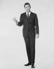 Portrait of a businessman gesturing Poster Print - Item # VARSAL25527895