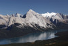 Jasper National Park, Alberta, Canada; Maligne Lake And Mountains PosterPrint - Item # VARDPI1866792
