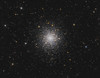 Messier 12 globular cluster in the constellation Ophiuchus Poster Print