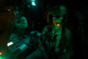 Pilots equipped with night vision goggles in the cockpit of a UH-60 Black Hawk helicopter at Davis Monthan Air Force Base, Arizona Poster Print - Item # VARPSTTMO100964M