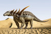 Sauropelta, a nodosaurid dinosaur that existed in the Early Cretaceous Period Poster Print - Item # VARPSTMHA600020P